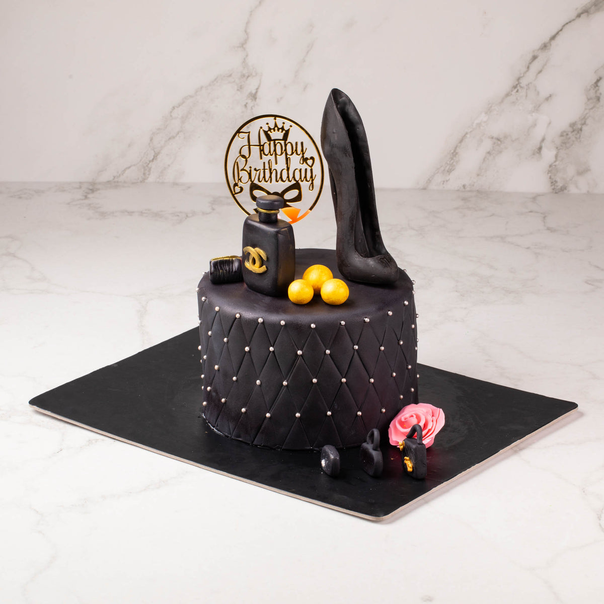 Luxury Theme Fondant Cake (Delivery in 48 Hours Available) – Hot Breads