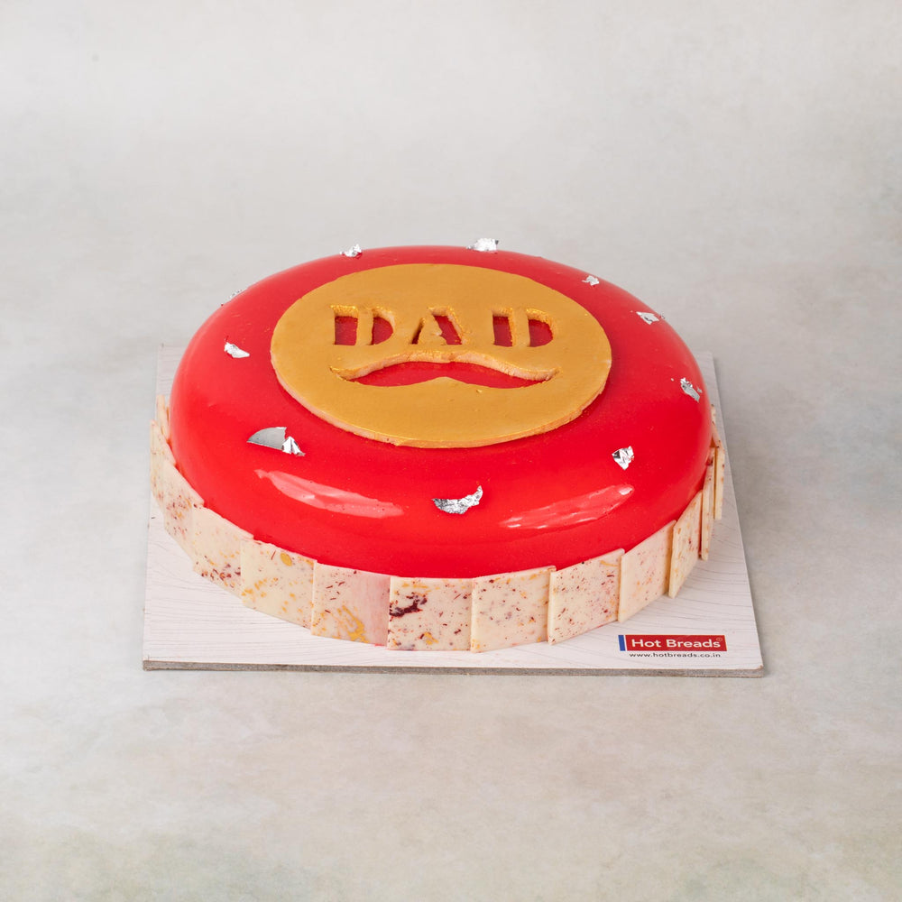 Father's Day Strawberry Deluxe Cake (Premium)