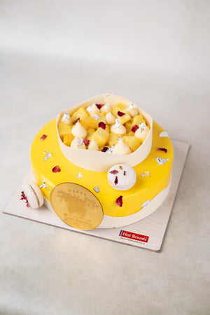 
                  
                    Load image into Gallery viewer, Father&amp;#39;s Day Real Mango &amp;amp; White Chocolate Cake (Premium)
                  
                