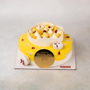 
                  
                    Load image into Gallery viewer, Father&amp;#39;s Day Real Mango &amp;amp; White Chocolate Cake (Premium)
                  
                