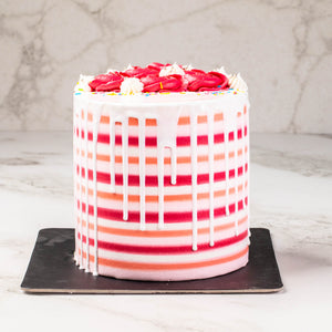 
                  
                    Load image into Gallery viewer, Swiss Strawberry Tower Cake (Next Day Delivery)
                  
                