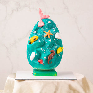 
                  
                    Load image into Gallery viewer, JUMBO / LARGE CHOCOLATE EASTER EGG OCEAN WORLD
                  
                
