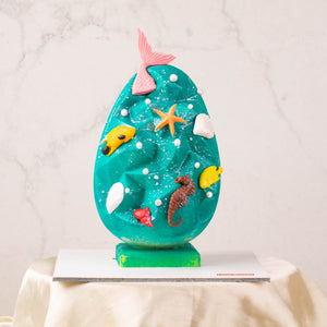 
                  
                    Load image into Gallery viewer, JUMBO / LARGE CHOCOLATE EASTER EGG OCEAN WORLD
                  
                
