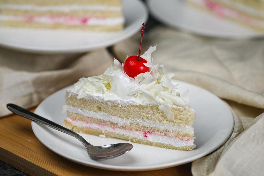 White Forest Cake