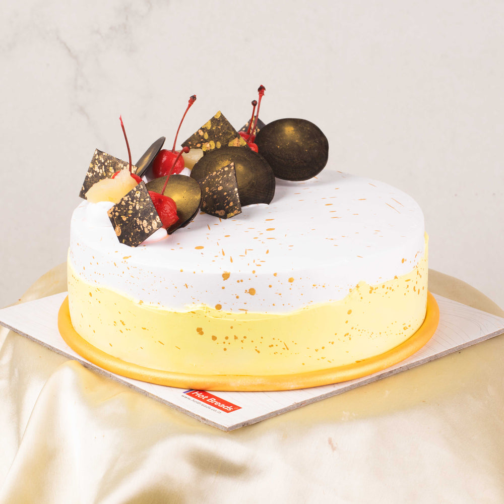 Pineapple Fresh Cream Cake - 2023 Edition (Premium)