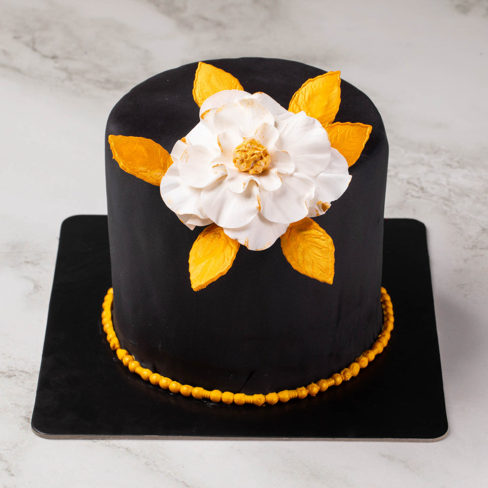 
                  
                    Load image into Gallery viewer, Elegant Floral Theme Fondant Cake (Express Delivery in 24 Hours)
                  
                