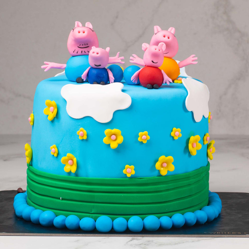 
                  
                    Load image into Gallery viewer, Peppa Pig Kids Fondant Cake (Delivery in 48 Hours Available)
                  
                