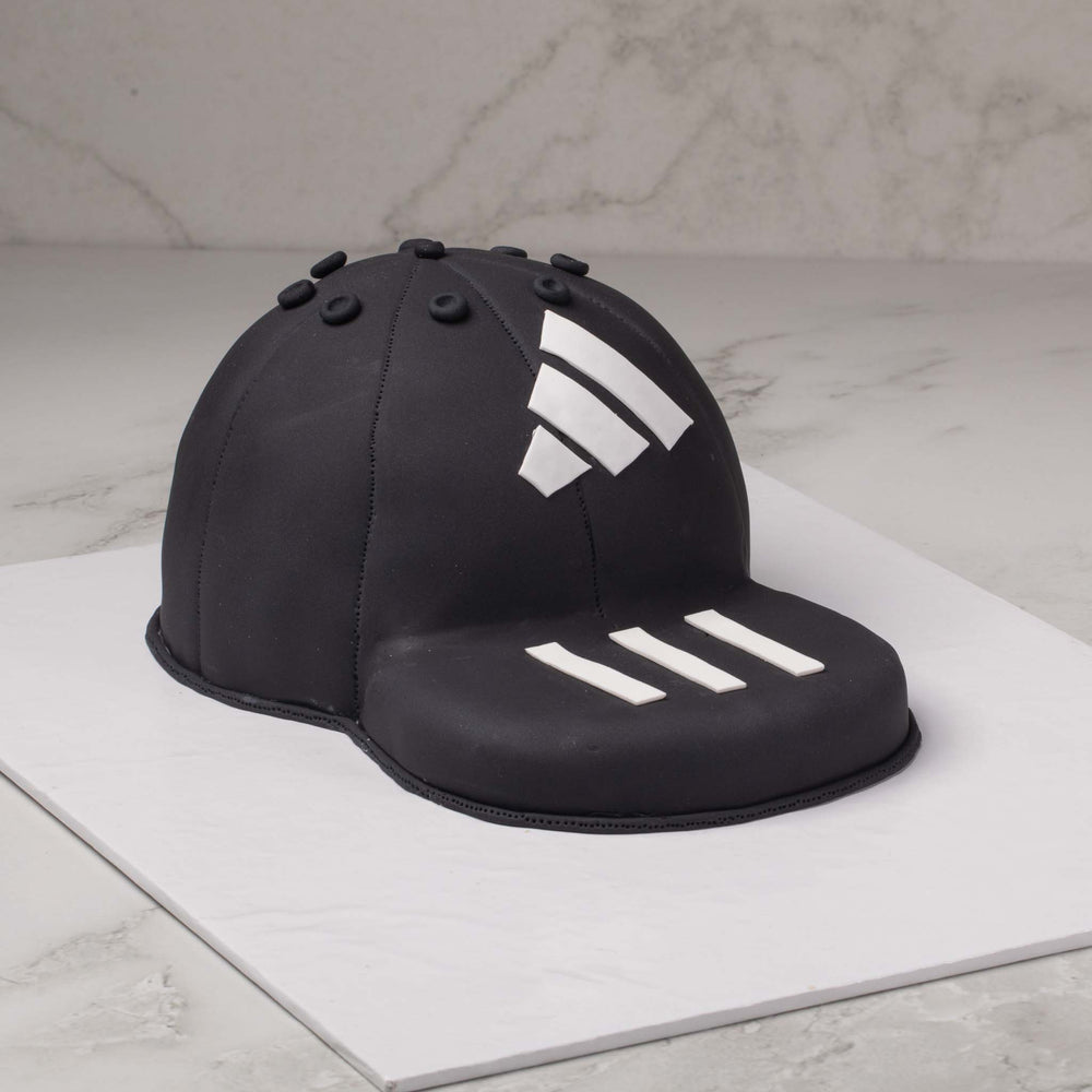 Sports Cap Fondant Cake (Delivery in 48 Hours Available)